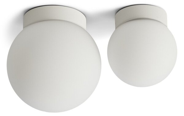 Stropní Lampa ANTIDARK, Palla Mini C90, stmívatelné, Bílá, Koupelna, Sklo, Moderní