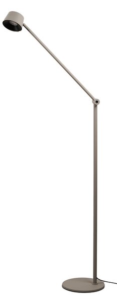 Stojací Lampa ANTIDARK, Direction F1, stmívatelné, Šedá, Obývací pokoj, Kov, Moderní