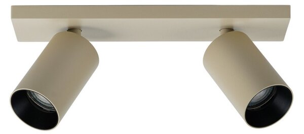 Stropní Lampa ANTIDARK, SpotOn2, stmívatelné, Béžová, Obývací pokoj, Kov, Moderní