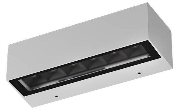 Redo Nástěnné venkovní LED svítidlo AROOS 7,5W, d. 20,5 cm, IP65 Barva: Rezavá, Teplota světla: 3000K