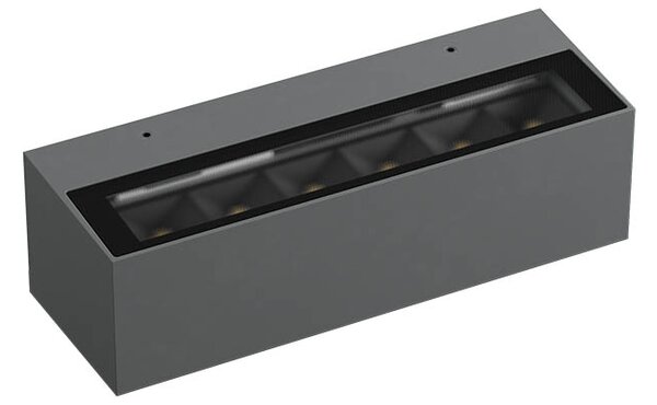 Redo Nástěnné venkovní LED svítidlo AROOS 14,5W, d. 20,5 cm, IP65, up/down svícení Barva: Bílá, Teplota světla: 3000K