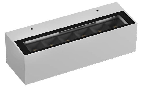 Redo Nástěnné venkovní LED svítidlo AROOS 14,5W, d. 20,5 cm, IP65, up/down svícení Barva: Bílá, Teplota světla: 3000K