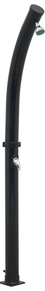 Solární sprcha černá 214 cm 20 l