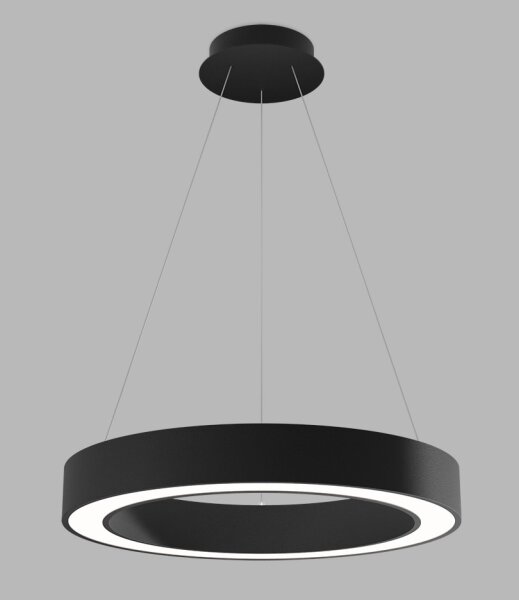 LED2 - LED Stmívatelný lustr na lanku SATURN LED/50W/230V 3000K/4000K černá