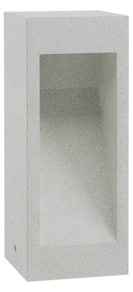 Redo Venkovní betonový LED sloupek TOSS, v.30cm, IP65 Barva: terracotta, Barva světla: 3000K