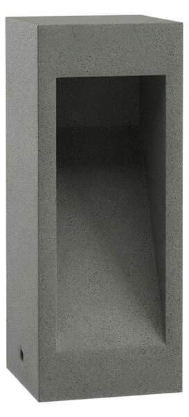 Redo Venkovní betonový LED sloupek TOSS, v.30cm, IP65 Barva: terracotta, Barva světla: 3000K