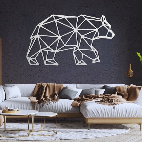 SENTOP | Moderní geometrická dekorace na zeď medvěd I SENTOP PR0240