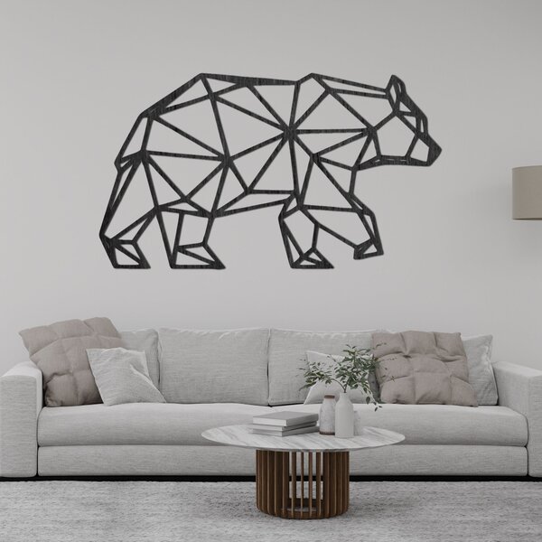 SENTOP | Moderní geometrická dekorace na zeď medvěd I SENTOP PR0240