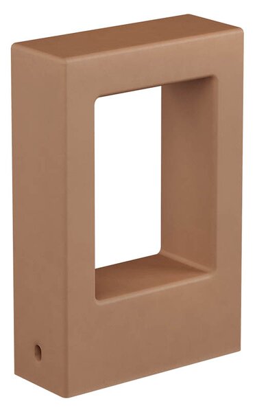 Redo Venkovní LED betonový sloupek SANDER, v.30cm, IP65 Barva: slonovinová, Barva světla: 2700K