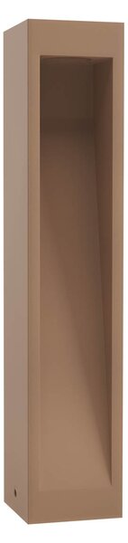 Redo Venkovní betonový LED sloupek TOSS, v.60cm, IP65 Barva: terracotta, Barva světla: 3000K