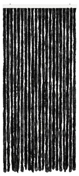 Závěs proti hmyzu antracitový 90 x 220 cm Chenille