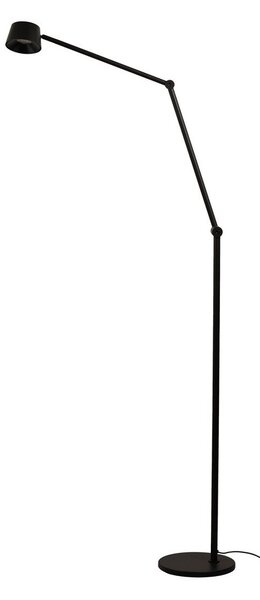 Stojací Lampa ANTIDARK, Direction F2, stmívatelné, Černá, Obývací pokoj, Kov, Moderní