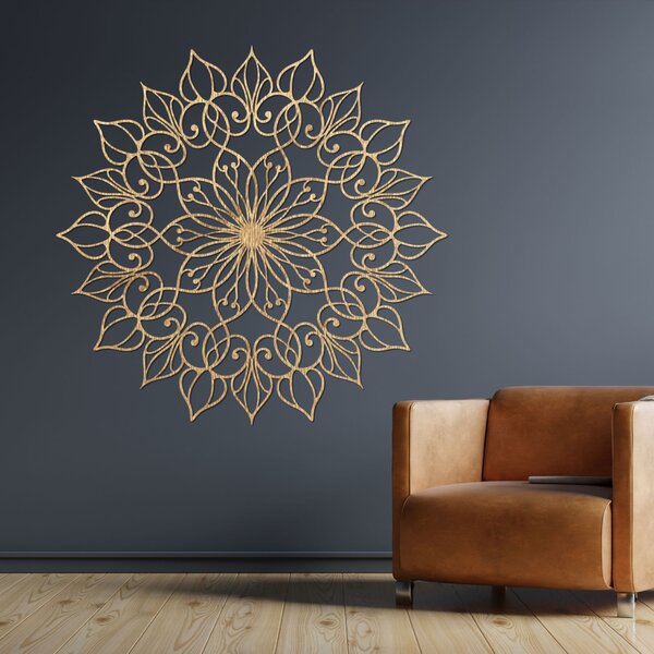 SENTOP | Dřevěná mandala dekorace na zeď I Unikátní design I SENTOP PR0247