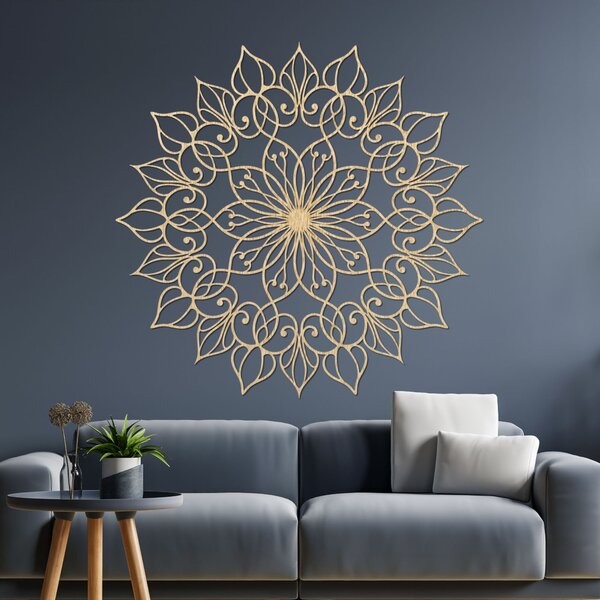SENTOP | Dřevěná mandala dekorace na zeď I Unikátní design I SENTOP PR0247