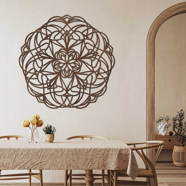SENTOP | Elegantní dřevěná mandala – Stylová nástěnná dekorace | SENTOP PR0250