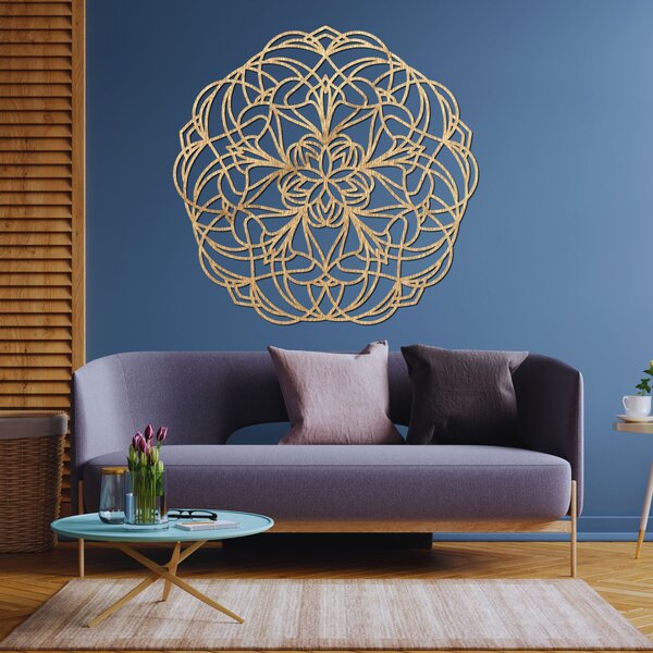 SENTOP | Elegantní dřevěná mandala – Stylová nástěnná dekorace | SENTOP PR0250
