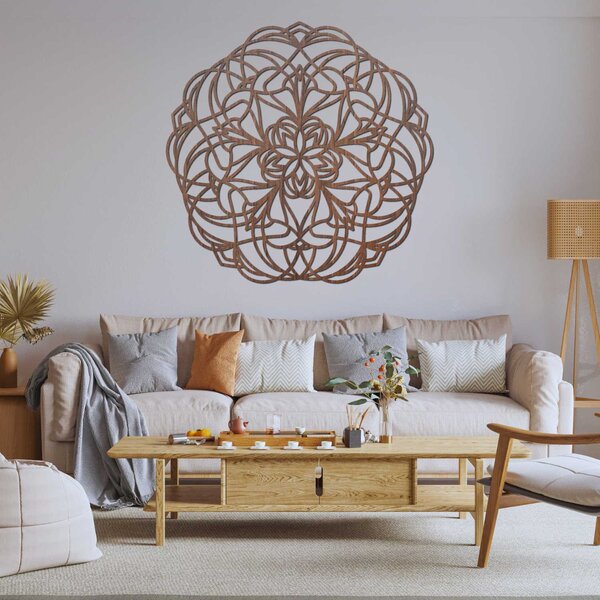SENTOP | Elegantní dřevěná mandala – Stylová nástěnná dekorace | SENTOP PR0250