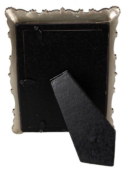 Modro-stříbrný fotorámeček Francisca – 10x15 cm