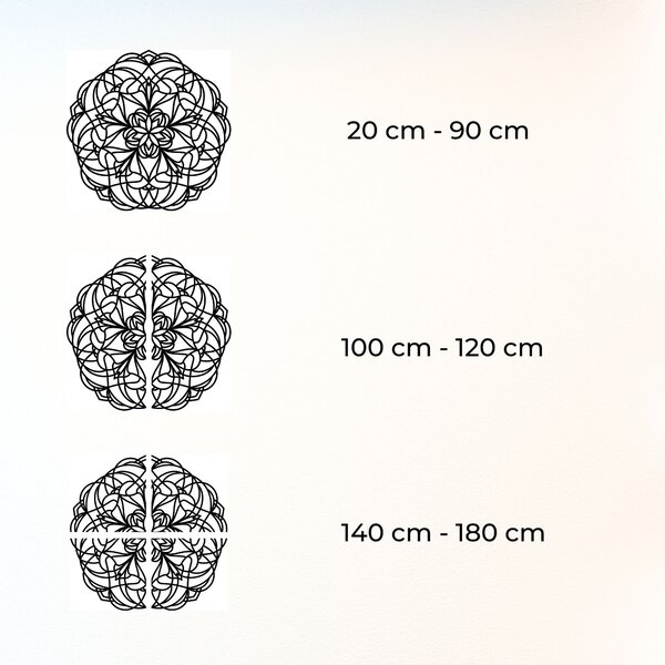SENTOP | Elegantní dřevěná mandala – Stylová nástěnná dekorace | SENTOP PR0250