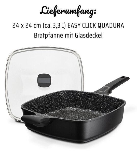 PÁNEV NA SMAŽENÍ povrch Vitaflon® Granit 24/7 cm GSW - Online Only vaření, Online Only