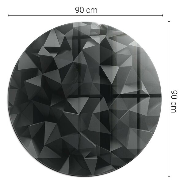 Kulatá podložka pod krb Geometrie ve třech rozměrech ppkon-00005407