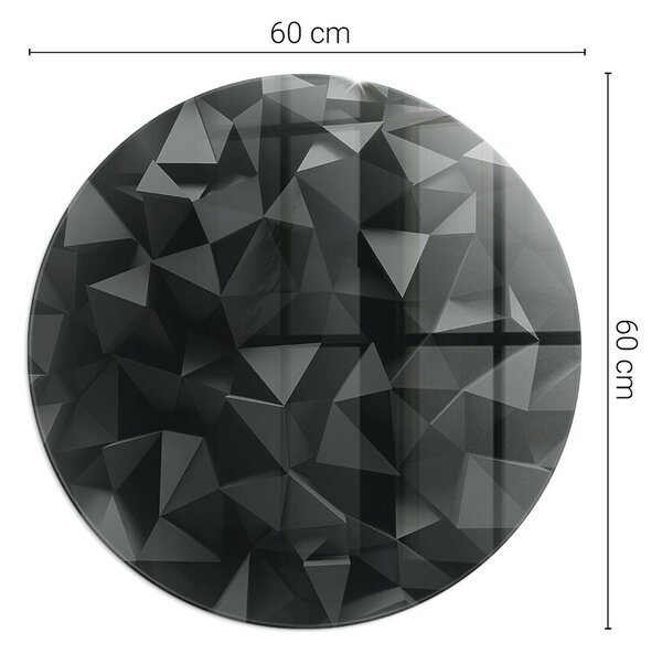 Kulatá podložka pod krb Geometrie ve třech rozměrech ppkon-00005407