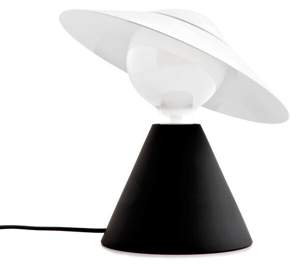 Stolní lampa Stilnovo, Fante, Černá, Obývací pokoj, Plast, Design
