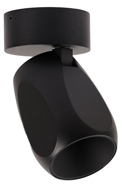 Stropní Lampa ANTIDARK, Facet W 70, stmívatelné, Černá, Chodba, Kov, Moderní