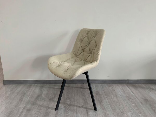 ŽIDLE, černá, béžová Carryhome - Jídelní židle