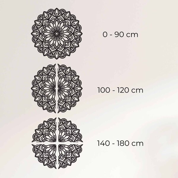 SENTOP | Dřevěná mandala na zeď - Elegantní dekorace | SENTOP PR0252