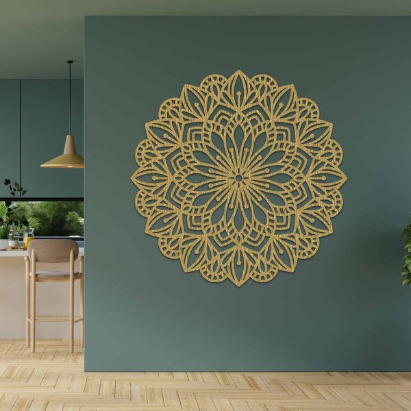 SENTOP | Dřevěná mandala na zeď - Elegantní dekorace | SENTOP PR0252