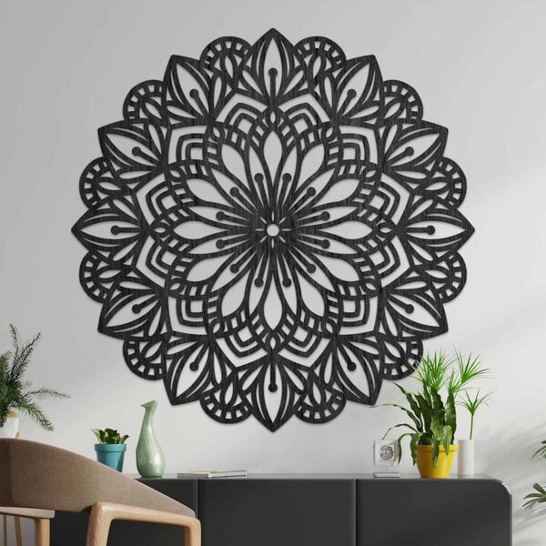 SENTOP | Dřevěná mandala na zeď - Elegantní dekorace | SENTOP PR0252