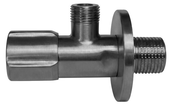 Rea Rea, rohový ventil 1/2" x 3/8", grafitová, REA-03614
