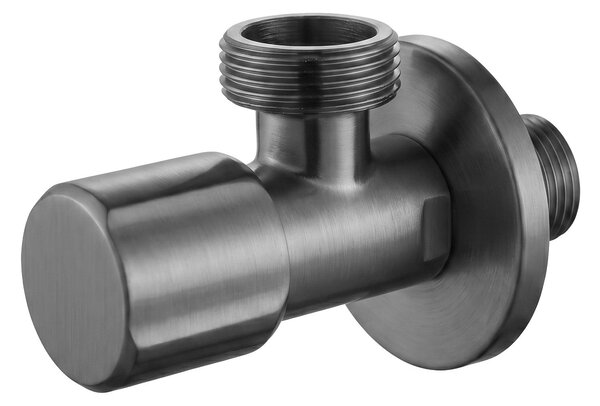Rea Rea, rohový ventil 1/2" x 3/4", grafitová, REA-03610