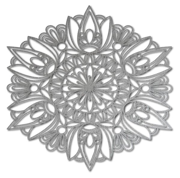 Moderní mandala na zeď | MONKA: Přírodní překližka - Topol přírodní Rozměr 20 cm 3860-41683 PR0254 HEU+