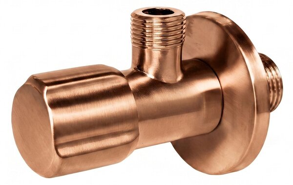 Rea Rea, rohový ventil 1/2" x 3/8", měděná matná, REA-03613