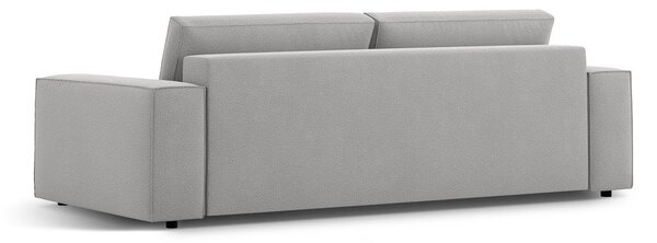 Světle šedá rozkládací pohovka 247 cm Jodie – Micadoni Home
