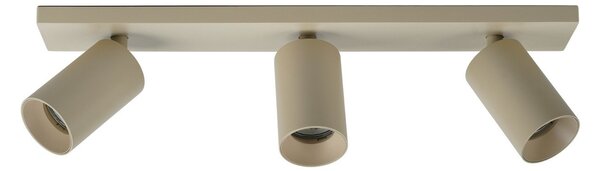 Stropní Lampa ANTIDARK, SpotOn3, stmívatelné, Béžová, Obývací pokoj, Kov, Moderní