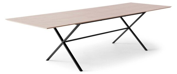 Rozkládací jídelní stůl s deskou v dubovém dekoru a přídavnou deskou 100x210 cm Meza – Hammel Furniture