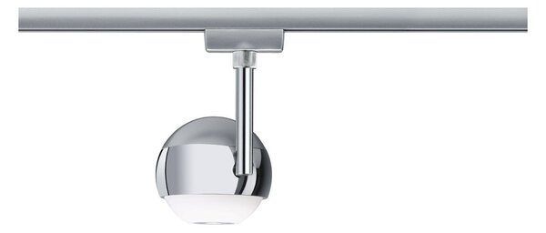 P 96803 URail LED lištový spot Capsule II spot 6W 4000K stmívatelné 230V matný chrom/chrom - PAULMANN