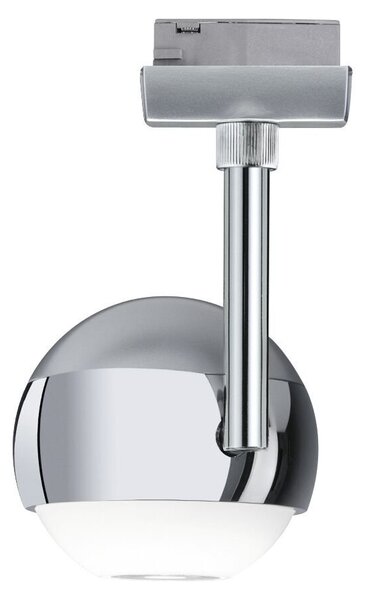 P 96803 URail LED lištový spot Capsule II spot 6W 4000K stmívatelné 230V matný chrom/chrom - PAULMANN