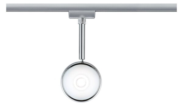 P 96803 URail LED lištový spot Capsule II spot 6W 4000K stmívatelné 230V matný chrom/chrom - PAULMANN