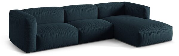 Tmavě modrá modulární rohová pohovka (pravý roh) Martina – Micadoni Home
