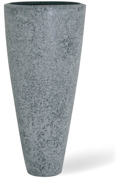 Glitter květináč Grey Rozměry: 39 cm průměr x 83 cm výška