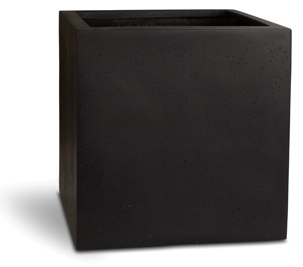 Polystone Square květináč Anthracite Barva květináče: Antracitová, Rozměry: Délka, Šířka, Výška 40x40x40 cm