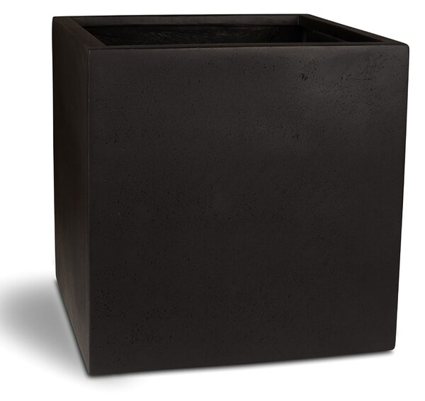 Polystone Square květináč Anthracite Barva květináče: Antracitová, Rozměry: Délka, Šířka, Výška 50x50x50 cm