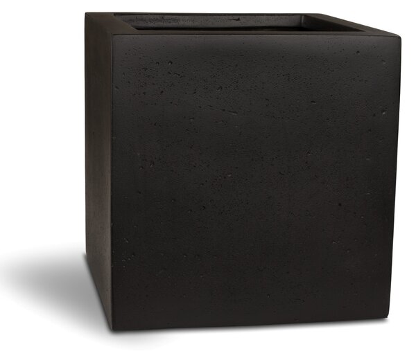 Polystone Square květináč Anthracite Barva květináče: Antracitová, Rozměry: Délka, Šířka, Výška 30x30x30 cm