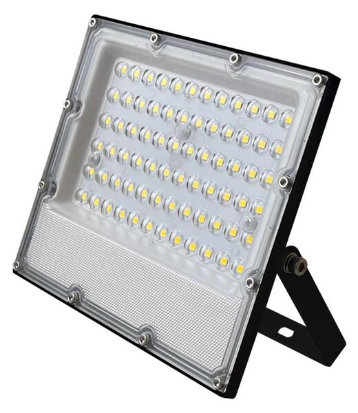ACA Lighting LED SMD černý reflektor IP65 20W 4000K 2400lm 100-277V AC RA80 IK08 5let záruka bezpečnostní ventil J2040