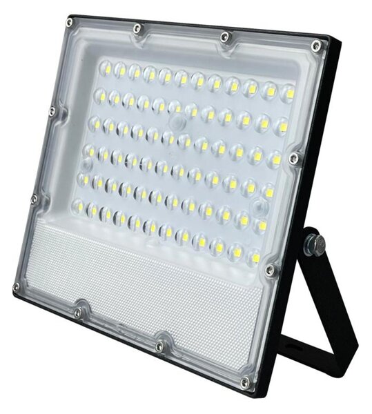 ACA Lighting LED SMD černý reflektor IP65 50W 3000K 5750lm 100-277V AC RA80 IK08 5let záruka bezpečnostní ventil J5030