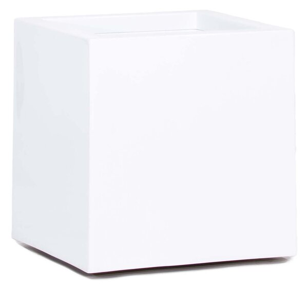 Premium Cube, Květinový obal, kvádr, 40/50/60/80/100 x 40/50/60/80/100 cm, bílý, černý, křemeně šedý, antracitově šedý Barva květináče: Bílá, Rozměry:…